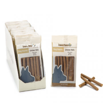 Beeztees Recompensa Snack Rulou Pui 150 g