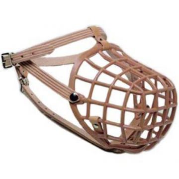 Botnita reglabila din plastic, neagra, usoara, pentru caini de talie mare, 30-40 cm x 10 cm