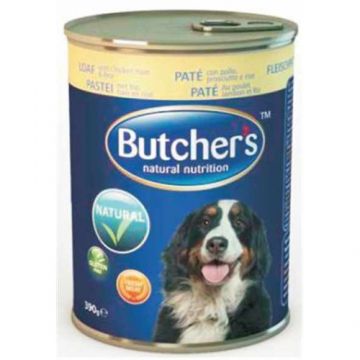 Butchers Pui Sunca si Orez 390 gr