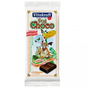 Ciocolata pentru caini Vitakraft Schoko 100G