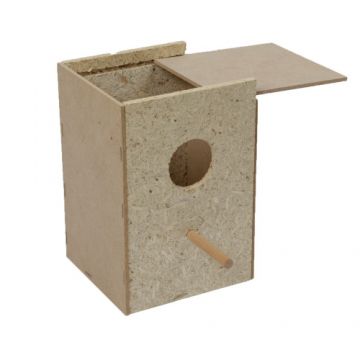 Cuib din lemn pentru perusi