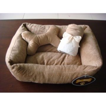 Culcus dreptunghiular pentru caini Enjoy 71x50x20 cm