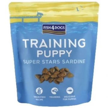 FISH4DOGS Training Superstars Recompens? pentru PUPPY, cu Sardine 150g
