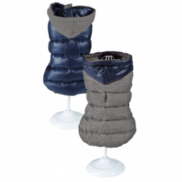 Haina cu doua fete pentru caini Croci Blue 20 cm