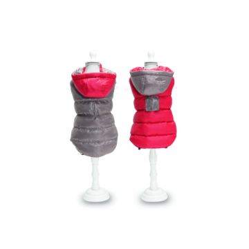 Haina pentru caini cu doua fete red 25 cm