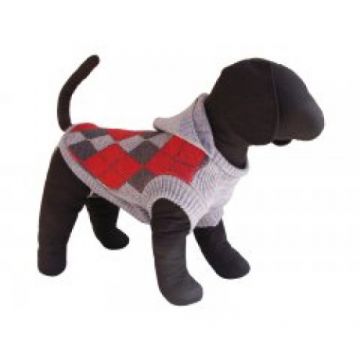 Haina Tricot cu Gluga Romb L