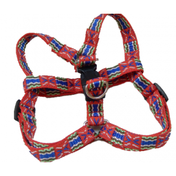 Ham pentru caini, textil, usor, 40-70 cm x 20 mm