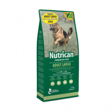 Hrana pentru caini Nutrican Adult Large 15 kg + 2 kg PROMO