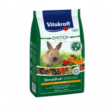 Hrana pentru iepuri Vitakraft Emotion Sensitive 600G
