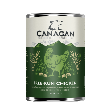 Hrana umeda pentru caini Canagan Grain Free cu pui 400 g