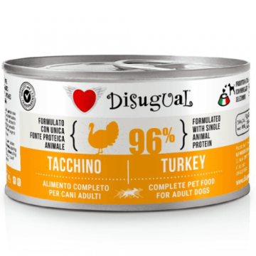 Hrana umeda pentru caini Disugual Dog Monoprotein Curcan 150g