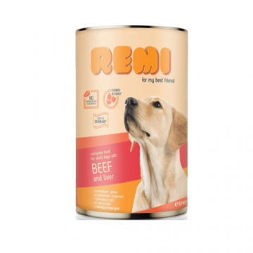 Hrana umeda pentru caini Remi Dog Vita/Ficat 1240g