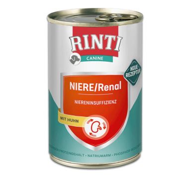 Hrana umeda pentru caini Rinti Renal, 400 g