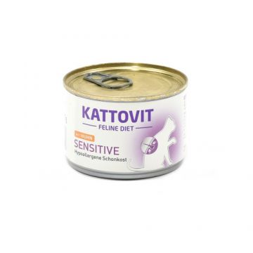 Hrana umeda pentru pisici Kattovit Sensitive Protein 175 g