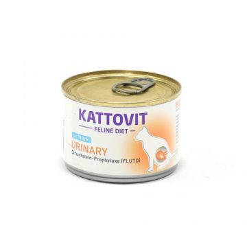Hrana umeda pentru pisici Kattovit Urinary cu ton 175 g