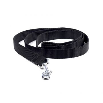 Lesa textila Enjoy, neagra, rezistenta, lungime 130 cm, latime 20 mm