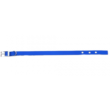 Zgarda textila Enjoy, roz, rezistenta, 30-36 cm x 15 mm
