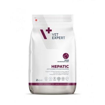 4T Dieta Veterinara, Hepatic Dog, Vetexpert, 2 kg de firma originala