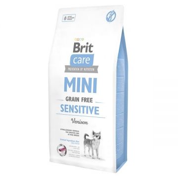 Brit Care Mini Grain Free Sensitive, 7 kg la reducere