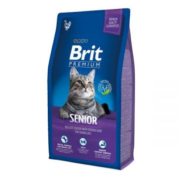 Brit Premium Cat Senior, 8 kg