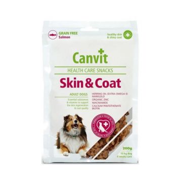 Canvit Health Care Skin and Coat Snack, 200 g de firma original