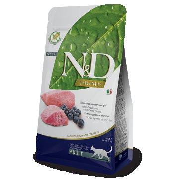 N&D Low Grain Cat Lamb and Blueberry Adult 1.5 kg