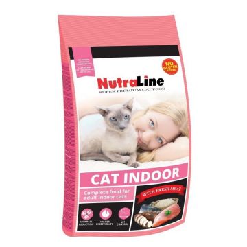 Nutraline Cat Indoor, 1.5 kg ieftina