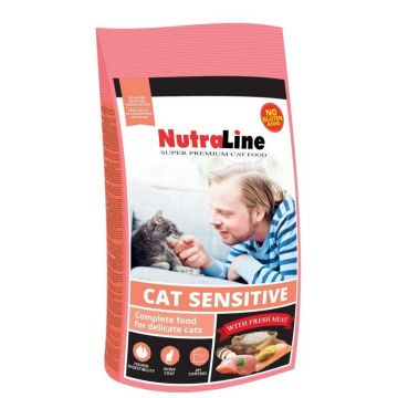 Nutraline Cat Sensitive, 400 g de firma originala