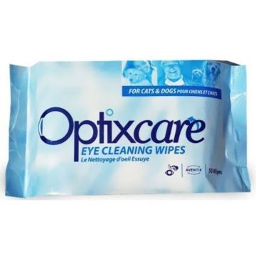 Optixcare EYE CLEANING WIPES, 50 servetele umede ieftin