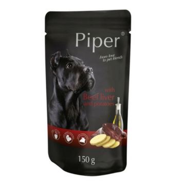 Piper Adult Dog, Ficat De Vita Si Cartofi, 150 g ieftina