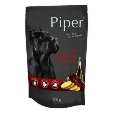 Piper Adult Dog, Ficat De Vita Si Cartofi, 500 g la reducere