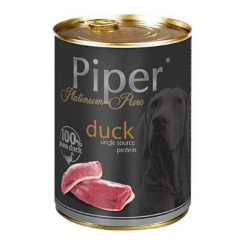 Piper Platinum Pure Dog, Rata, 400 g