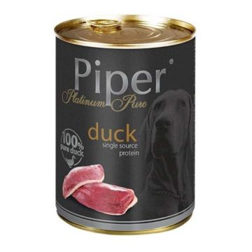 Piper Platinum Pure Dog, Rata, 400 g la reducere