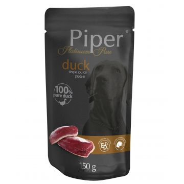 Piper Platinum Pure Dog, Rata, 150 g