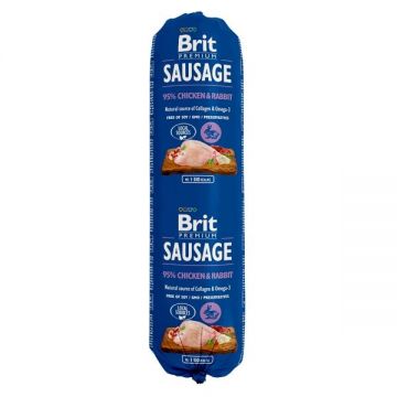 Salam Brit, Pui si Iepure, 800 g