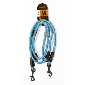 Walkit Special Round Rope Lesa caine albastru (M) 0.8 x 200 cm