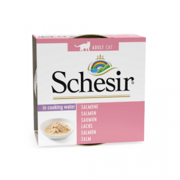 Hrana umeda pentru pisici Schesir Somon Natural 85 gr