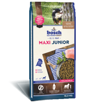Hrana uscata pentru caini Bosch Maxi Junior 15 kg