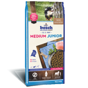 Hrana uscata pentru caini Bosch Medium Junior 15 kg
