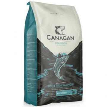 Hrana uscata pentru caini Canagan Adult cu somon 2 kg