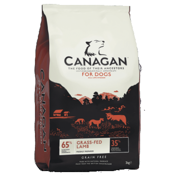Hrana uscata pentru caini Canagan Grain Free cu miel 12 kg
