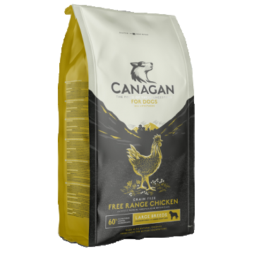 Hrana uscata pentru caini Canagan Grain Free Large Breed cu pui 12 kg