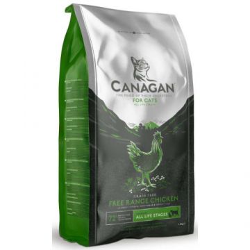 Hrana uscata pentru pisici Canagan cu Pui 1.5 kg