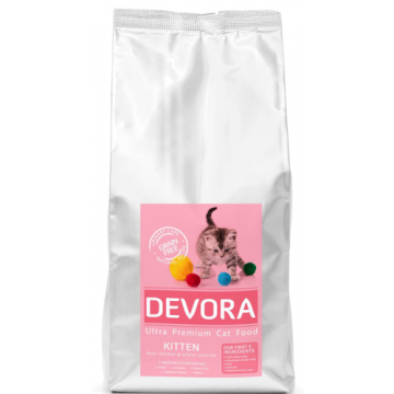 Hrana uscata pentru pisici Devora Grain Free Kitten 7.5 kg
