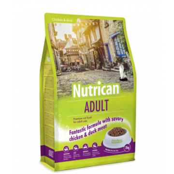 Hrana uscata pentru pisici Nutrican Cat Adult 2kg