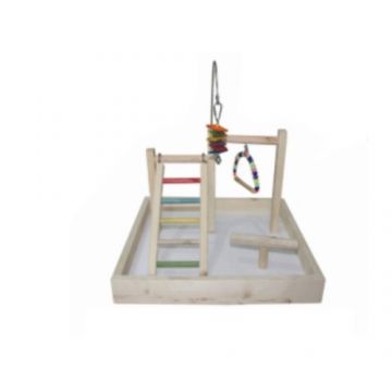 Jucaria pentru pasari mari Ansamblu de joaca 43X43X30cm