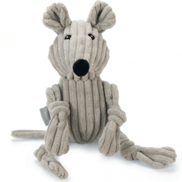 Jucarie pentru caini Beeztees Soarece Plus Grey 32cm