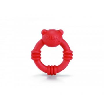 Jucarie pentru caini Beeztees Sumo Mini Team Rosu