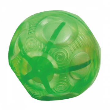 Jucarie pentru caini Enjoy Minge Luminoasa 8 cm