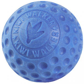 Jucarie pentru caini Kiwi Walker Minge TPR Mini Blue 5cm